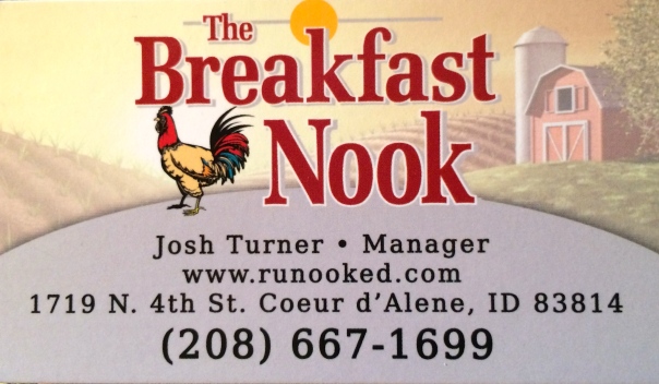 Breakfast Nook Info